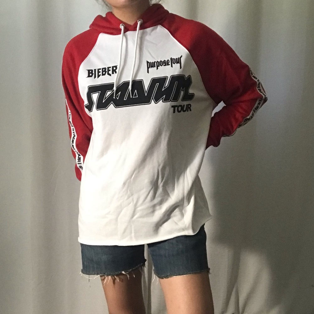 justin bieber purpose stadium tour hoodie